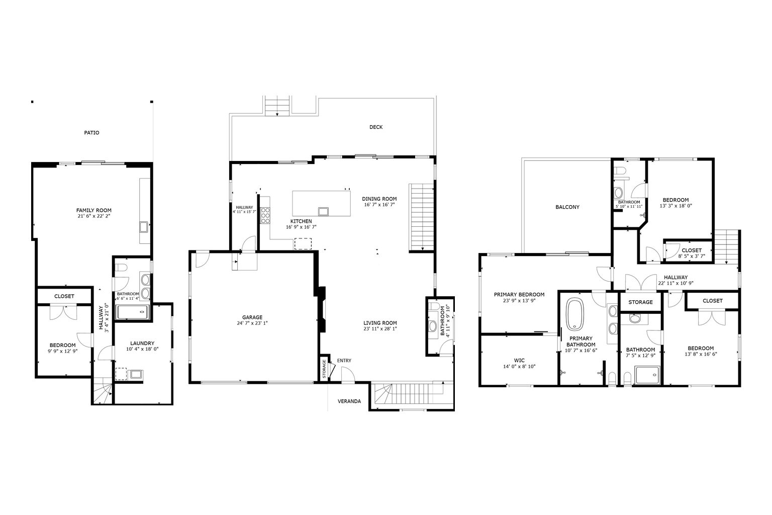 The original 2D floor plan
